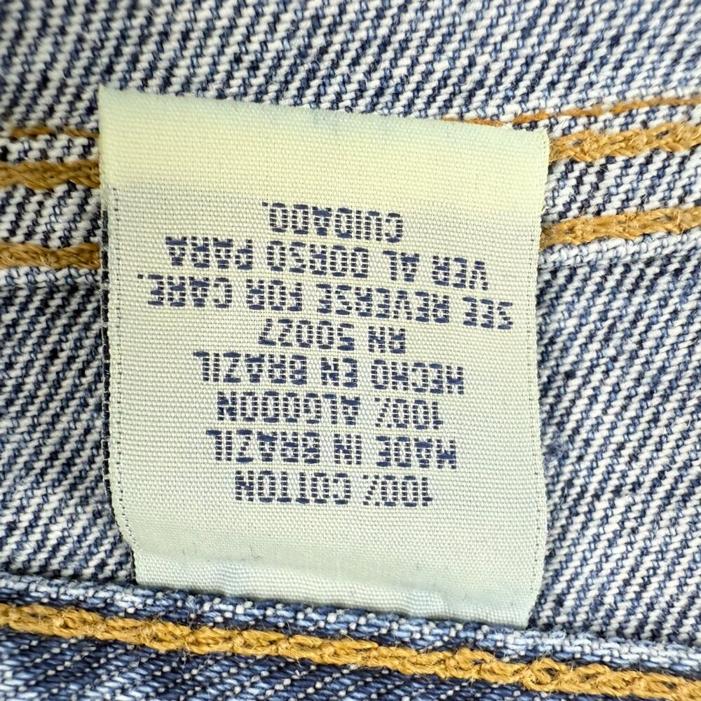 Vintage 90s Bill Blass High-Rise Tapered Leg Jeans Women’s Size 14 – 100% Cotton - Picture 9 of 13